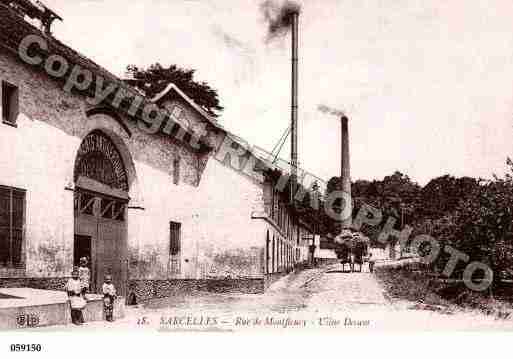 Ville de SARCELLES, carte postale ancienne