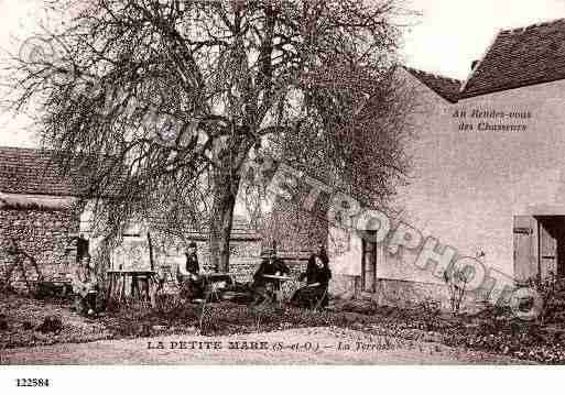 Ville de SAULXMARCHAIS, carte postale ancienne