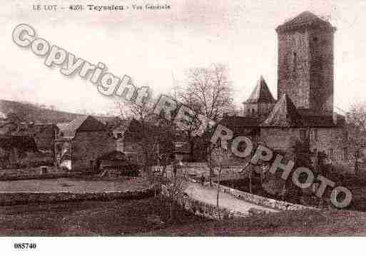 Ville de TEYSSIEU, carte postale ancienne