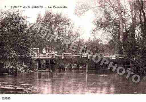 Ville de TOGNYAUXBOEUFS, carte postale ancienne