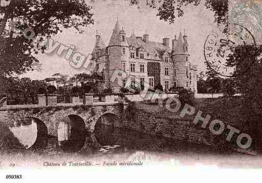 Ville de TOURLAVILLE, carte postale ancienne