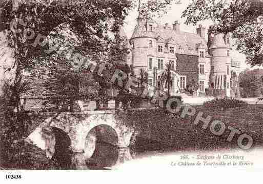 Ville de TOURLAVILLE, carte postale ancienne