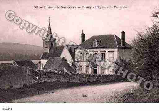 Ville de TRACYSURLOIRE, carte postale ancienne