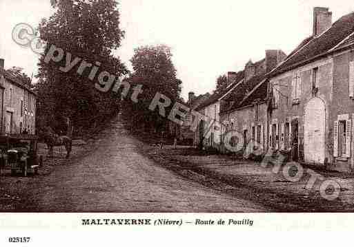 Ville de TRACYSURLOIRE, carte postale ancienne