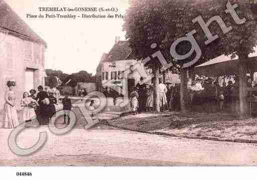 Ville de TREMBLAYLESGONESSE, carte postale ancienne