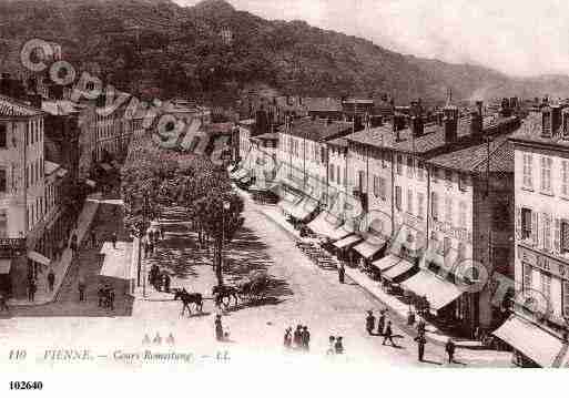 Ville de VIENNE, carte postale ancienne