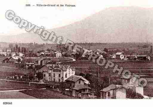 Ville de VILLELAGRAND, carte postale ancienne