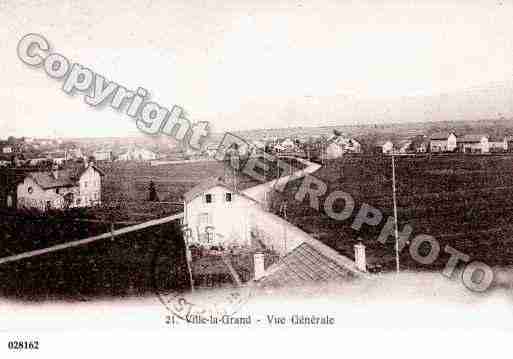 Ville de VILLELAGRAND, carte postale ancienne