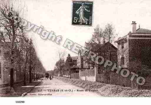 Ville de YERRES, carte postale ancienne