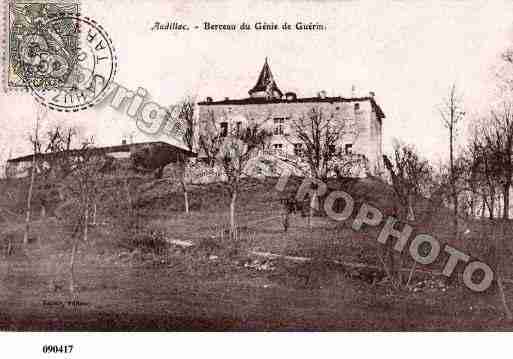 Ville de ANDILLAC, carte postale ancienne