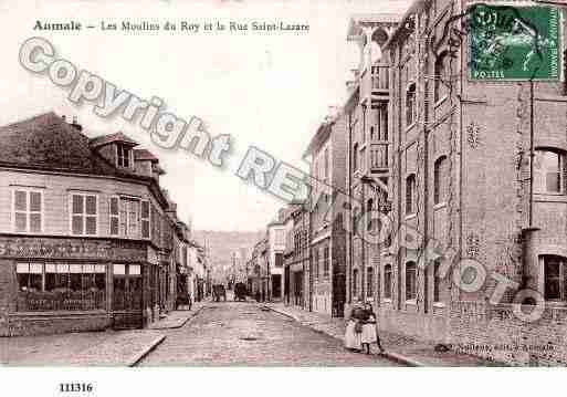 Ville de AUMALE, carte postale ancienne
