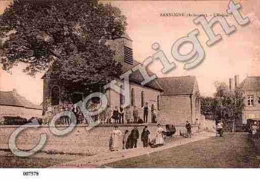 Ville de BANOGNERECOUVRANCE, carte postale ancienne