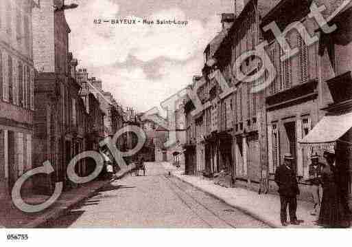 Ville de BAYEUX, carte postale ancienne