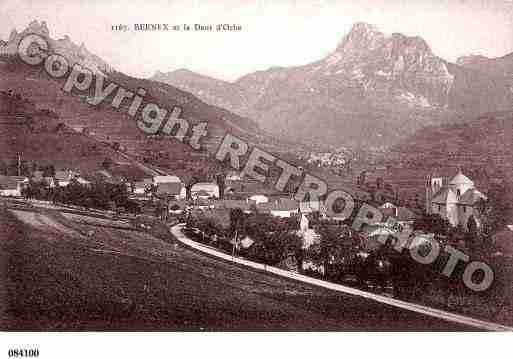 Ville de BERNEX, carte postale ancienne