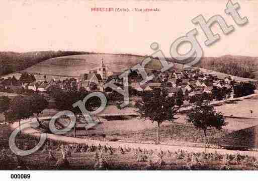 Ville de BERULLE, carte postale ancienne