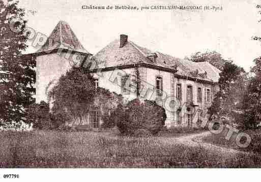 Ville de BETBEZE, carte postale ancienne