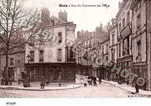 Ville de BLOIS, carte postale ancienne