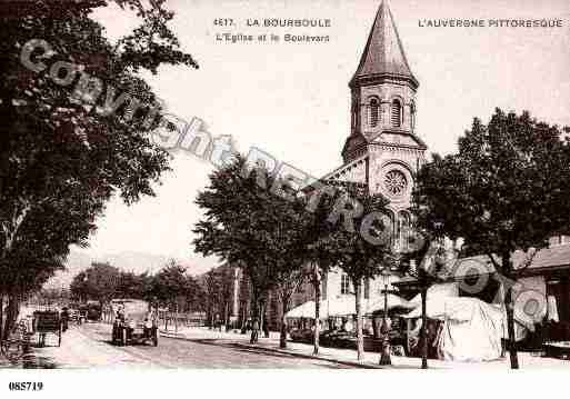 Ville de BOURBOULE(LA), carte postale ancienne