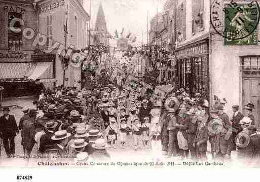 Ville de CHATEAUDUN, carte postale ancienne