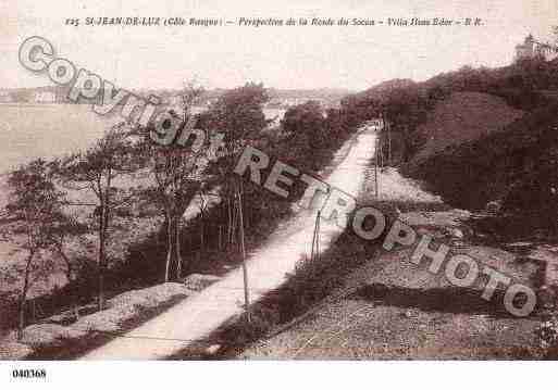 Ville de CIBOURE, carte postale ancienne