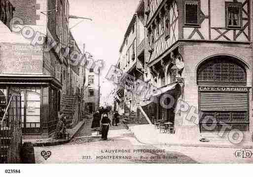 Ville de CLERMONTFERRAND, carte postale ancienne