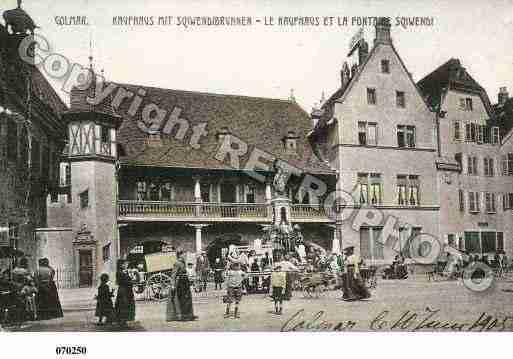 Ville de COLMAR, carte postale ancienne