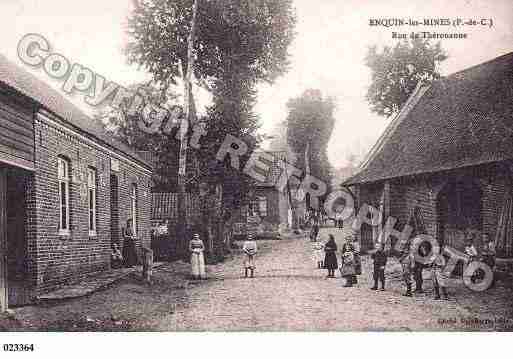 Ville de ENQUINLESMINES, carte postale ancienne