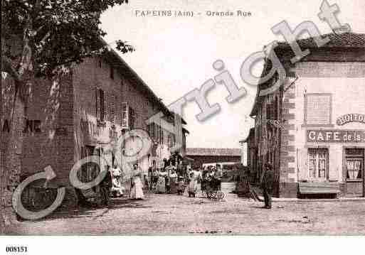 Ville de FAREINS, carte postale ancienne
