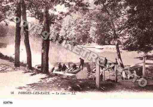 Ville de FORGESLESEAUX, carte postale ancienne Ville de FORGESLESEAUX, carte postale ancienne