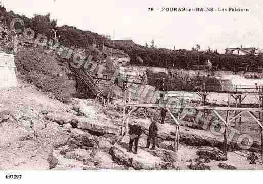 Ville de FOURAS, carte postale ancienne