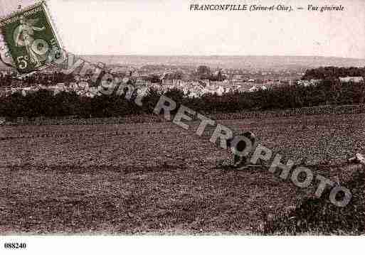 Ville de FRANCONVILLE, carte postale ancienne