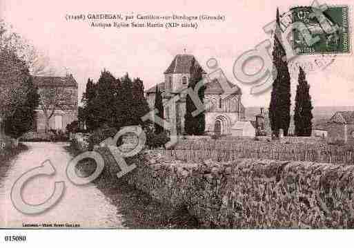 Ville de GARDENANETTOUTIRAC, carte postale ancienne
