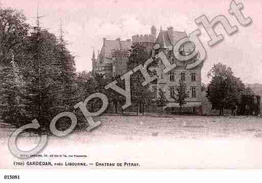 Ville de GARDENANETTOUTIRAC, carte postale ancienne