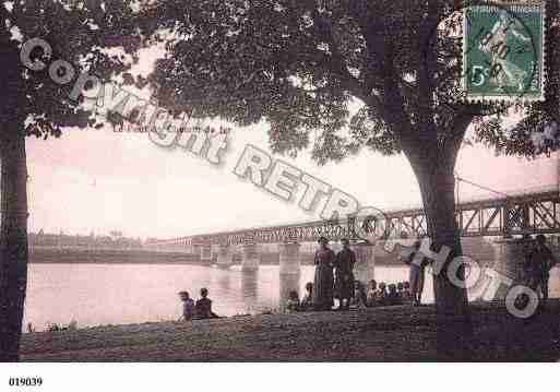 Ville de GIEN, carte postale ancienne