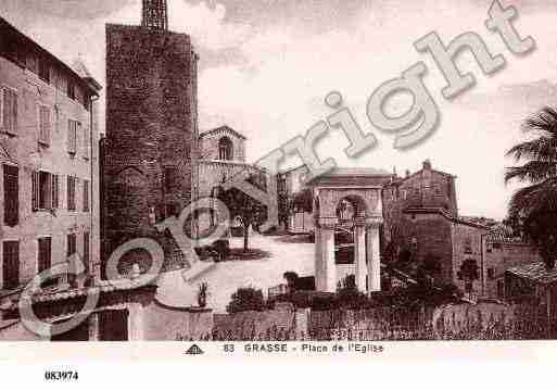 Ville de GRASSE, carte postale ancienne Ville de GRASSE, carte postale ancienne