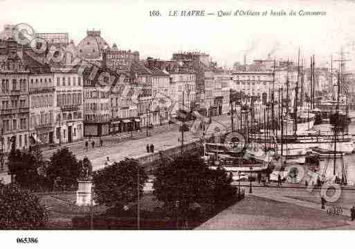 Ville de HAVRE(LE), carte postale ancienne