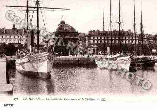 Ville de HAVRE(LE), carte postale ancienne