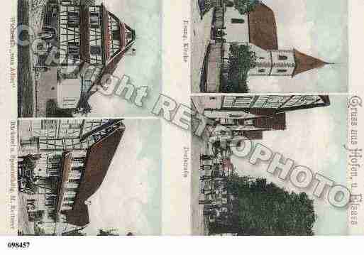 Ville de HOFFEN, carte postale ancienne