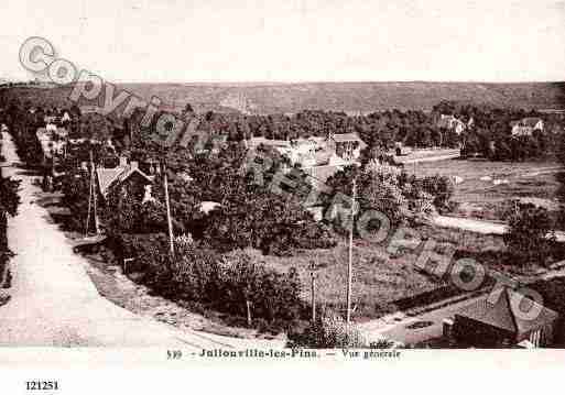 Ville de JULLOUVILLE, carte postale ancienne Ville de JULLOUVILLE, carte postale ancienne