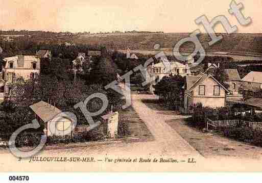 Ville de JULLOUVILLE, carte postale ancienne