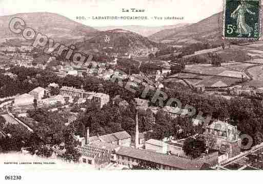 Ville de LABASTIDEROUAIROUX, carte postale ancienne