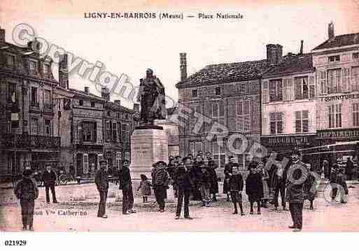 Ville de LIGNYENBARROIS, carte postale ancienne