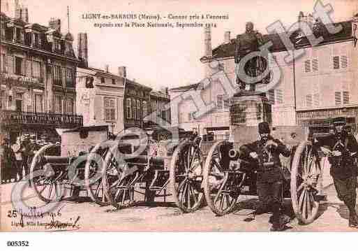 Ville de LIGNYENBARROIS, carte postale ancienne