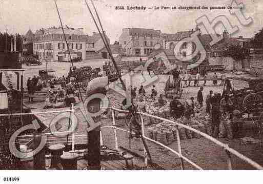 Ville de LOCTUDY, carte postale ancienne