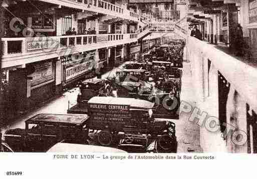 Ville de LYON, carte postale ancienne