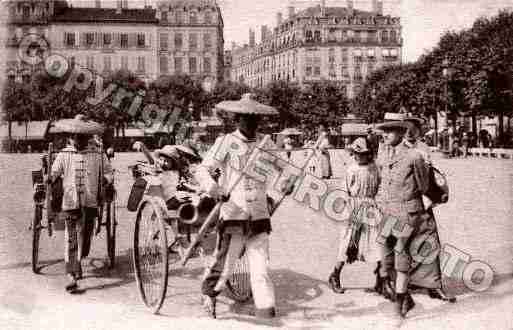 Ville de LYON, carte postale ancienne