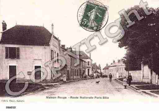 Ville de MAISONROUGE, carte postale ancienne Ville de MAISONROUGE, carte postale ancienne