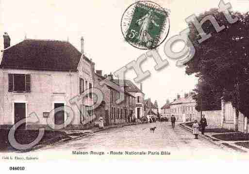 Ville de MAISONROUGE, carte postale ancienne