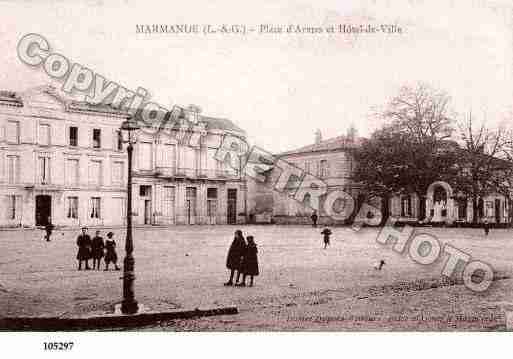 Ville de MARMANDE, carte postale ancienne