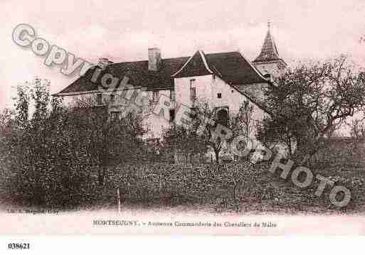 Ville de MONTSEUGNY, carte postale ancienne